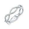 0.19ct 14k White Gold Diamond Lady's Ring