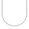 3.96ct 14k White Gold Diamond Tennis Necklace