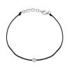 0.09Ct 14k White Gold Diamond Bracelet