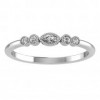 Diamond Eye Millgrain Tiara Band