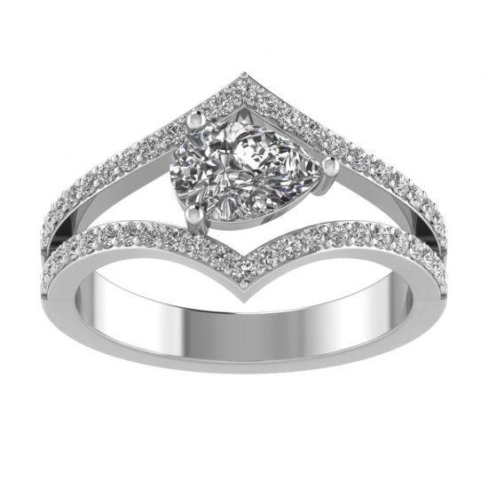 Semi Mount Engagement Ring