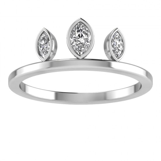 Modern Marquise Tiara Band