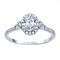 Rm1345v-14k White Gold Oval Cut Halo Diamond Semi Mount Engagement Ring