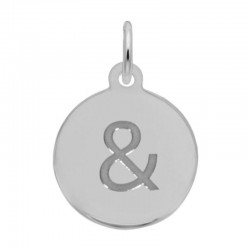 Petite Initial Disc - Ampersand Symbol