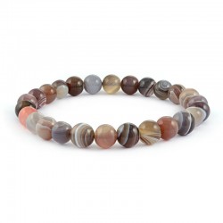 Italgem Steel Bead Bracelet