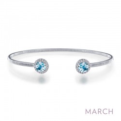 March Birthstone Bracelet