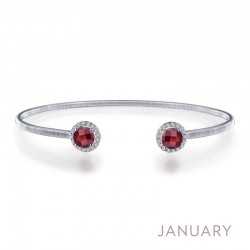 January Birthstone Bracelet