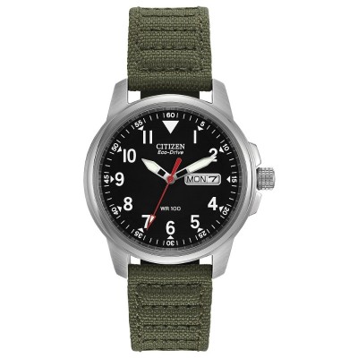 Citizen Weekender Men's Watch, Stainless Steel Black Dial