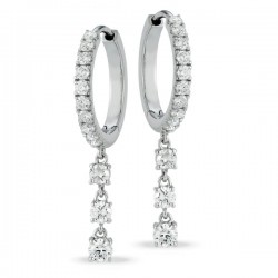 Lab Grown Diamond Drop Earrings