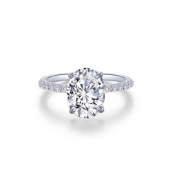 Oval Solitaire Engagement Ring