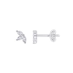 White Gold Diamond Studs  0.20 CT