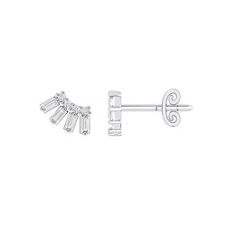 White Gold Diamond Studs  0.20 CT