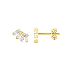 Yellow Gold Diamond Studs  0.20 CT