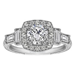 Semi Mount Engagement Ring