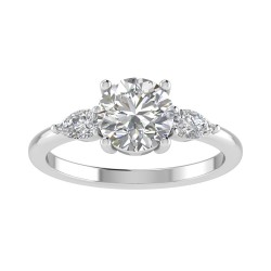 Semi Mount Engagement Ring