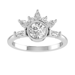 Semi Mount Engagement Ring