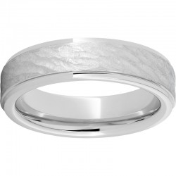 Serinium® Ring with Bark Finish