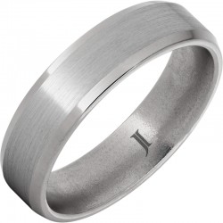 Aerospace Grade Titanium&trade; Ring With Beveled Edges