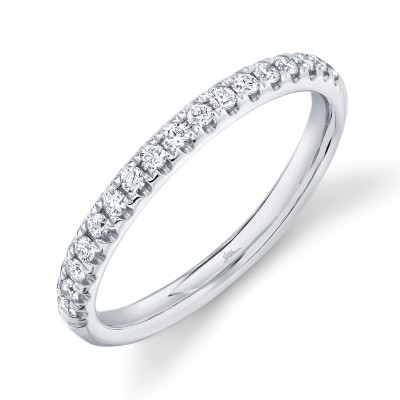 0.25ct 14k White Gold Diamond Lady's Band