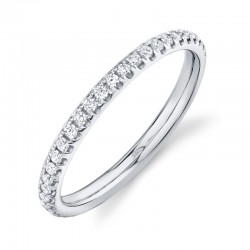 0.40ct 14k White Gold Diamond Eternity Lady