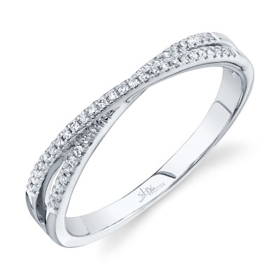 0.09ct 14k White Gold Diamond Lady's Ring