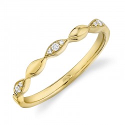 0.05ct 14k Yellow Gold Diamond Lady