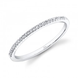 0.08ct 14k White Gold Diamond Lady