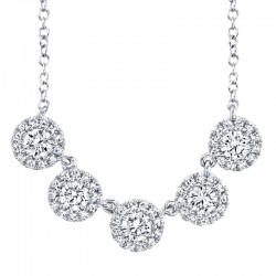 0.53ct 14k White Gold Diamond Lady