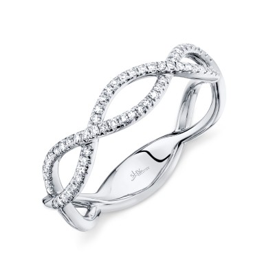0.19ct 14k White Gold Diamond Lady's Ring