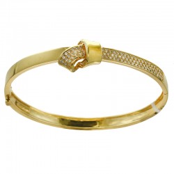 EFFY 14K Yellow Gold Diamond Bangle