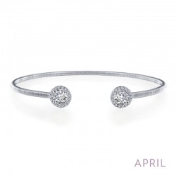 April Birthstone Bracelet