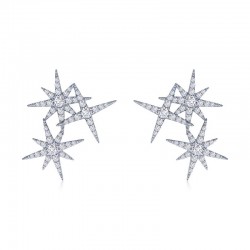 Star Cluster Stud Earrings
