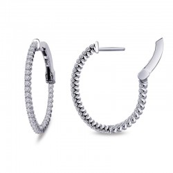 20 mm x 25 mm Oval Hoop Earrings
