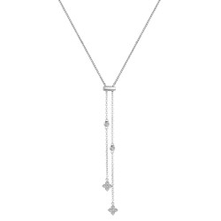 0.3 CTTW Platinum Simulated Diamond Classic Necklaces