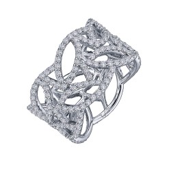 2.76 Cttw Platinum Simulated Diamond Classic Rings