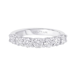White Gold Diamond Bridal Band Ring 1.50 CT