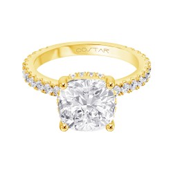 Yellow Gold Diamond Ring T 1/2 CT