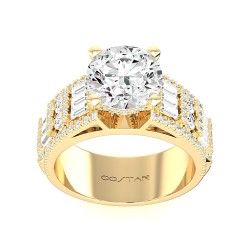 Yellow Gold Diamond Ring 1.13 CT