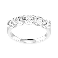 White Gold Diamond Bridal Band Ring 1.00 CT