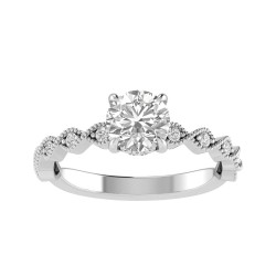 Semi Mount Engagement Ring