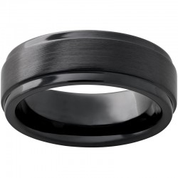Satin Rogue - Black Diamond Ceramic™ Ring