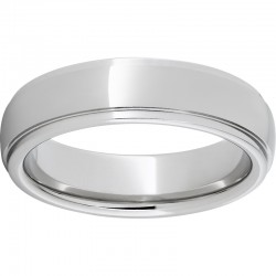 Serinium® Dome Ring with Recessed Edges