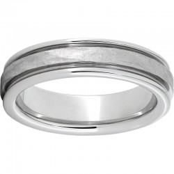 Sernium® Grooved Ring with Treebark Finish