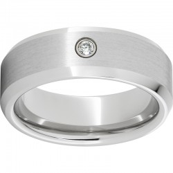 Monody - Serinium® Diamond Beveled Ring