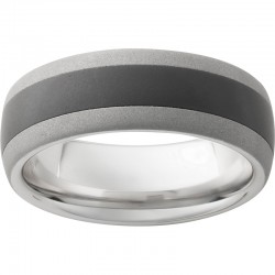Counterpoint Sand - Serinium® and Black Ceramic Ring
