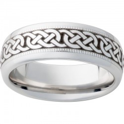 Serinium® Ring with Celtic Knot Pattern
