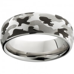 The Hunter - Serinium® Camo Engraved Ring