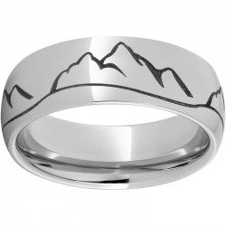 Serinium® Mountain Scene Ring