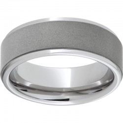 Buff - Serinium® Sandblast Finish Ring