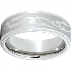 Serinium® Ring with Celtic Thorn Engraving
